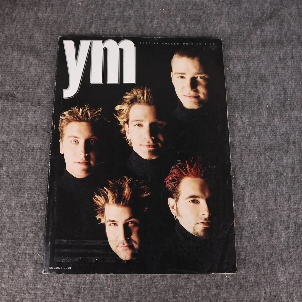 Vintage YM Magazine NSYNC Pop Teen Special Collector's Edition August 2001 USA